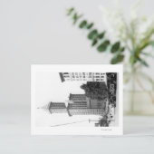 Buiten Uitzicht van de Smith Tower Briefkaart (Staand voorkant)