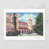 Buiten Uitzicht van de Sonoma Mission Inn Briefkaart (Voorkant)