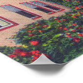 Buiten Uitzicht van de Sonoma Mission Inn Poster (Hoek)