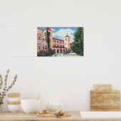 Buiten Uitzicht van de Sonoma Mission Inn Poster (Keuken)
