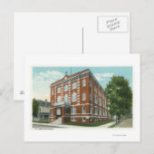 Buiten Uitzicht van de St. Joseph's School Briefkaart (Voorkant / Achterkant)