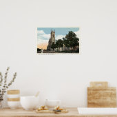 Buiten Uitzicht van de St. Paul's Church Poster (Keuken)