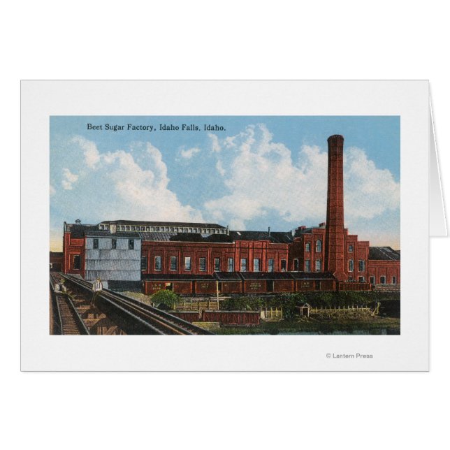 Buiten Uitzicht van de suikerfabriek voor suikerbi (Voorkant Horizontaal)