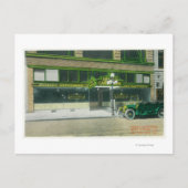 Buiten Uitzicht van de Sunset Cafeteria Briefkaart (Voorkant)