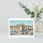 Buiten Uitzicht van de Sutro Baths Briefkaart (Staand voorkant)