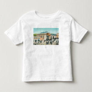 Buiten Uitzicht van de Sutro Baths Kinder Shirts