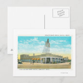 Buiten Uitzicht van de Tecolote Cabaret Briefkaart (Voorkant / Achterkant)