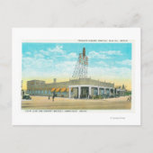 Buiten Uitzicht van de Tecolote Cabaret Briefkaart (Voorkant)