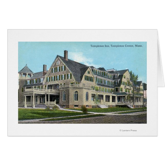 Buiten Uitzicht van de Templeton Inn (Voorkant Horizontaal)