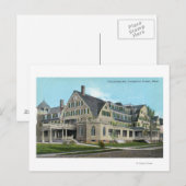 Buiten Uitzicht van de Templeton Inn Briefkaart (Voorkant / Achterkant)