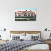 Buiten Uitzicht van de terminal en depot Canvas Afdruk (Insitu (Slaapkamer))