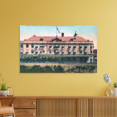 Buiten Uitzicht van de terminal en depot Canvas Afdruk (Insitu (Woonkamer))