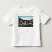 Buiten Uitzicht van de Tuscan Mineral Springs Bldg Kinder Shirts (Voorkant)