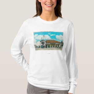 Buiten Uitzicht van de vaargeul van Hageman T-shirt
