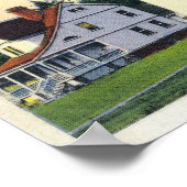 Buiten Uitzicht van de vuurtoren van de UmpquaKust Poster (Hoek)