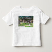 Buiten Uitzicht van de Washington School Kinder Shirts (Voorkant)