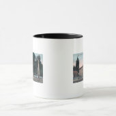 Buiten Uitzicht van de West End School Mok (Midden)