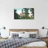 Buiten Uitzicht van de Wingaatzaal Canvas Afdruk (Insitu (Slaapkamer))