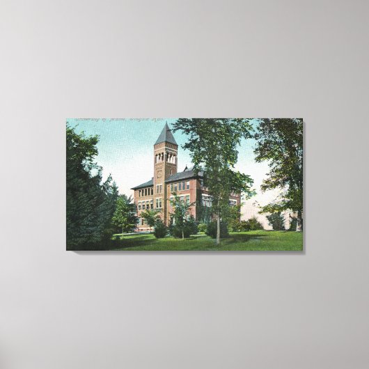 Buiten Uitzicht van de Wingaatzaal Canvas Afdruk (Voorkant)