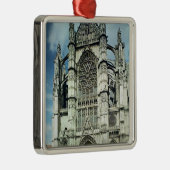 Buiten uitzicht van de zuidgevel metalen ornament (Rechts)