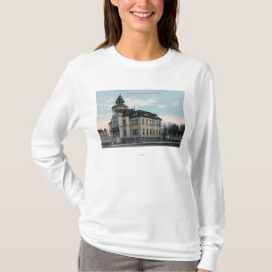 Buiten Uitzicht van East Side School Bldg T-shirt