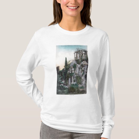 Buiten Uitzicht van een Picturesque-verblijfplaats T-shirt (Voorkant)