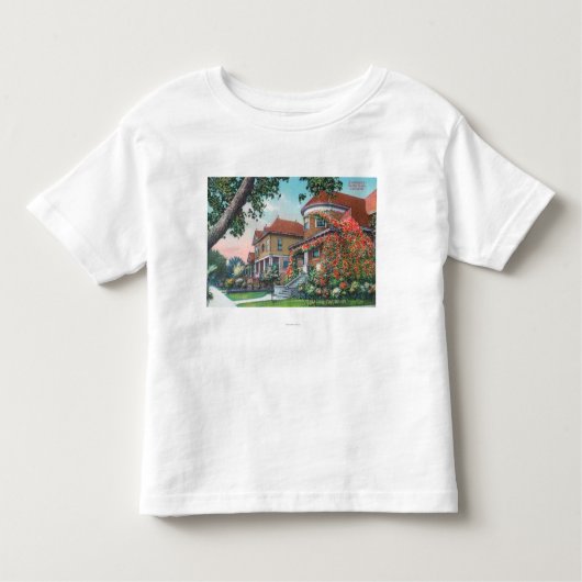 Buiten Uitzicht van een typische verblijfplaats Kinder Shirts (Voorkant)