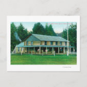 Buiten Uitzicht van Elk Creek Tavern Briefkaart (Voorkant)