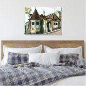 Buiten Uitzicht van Executive MansionSitka, AK Canvas Afdruk (Insitu (Slaapkamer))