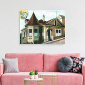 Buiten Uitzicht van Executive MansionSitka, AK Canvas Afdruk (Insitu (Woonkamer))