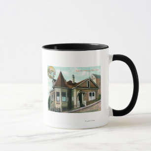 Buiten Uitzicht van Executive MansionSitka, AK Mok