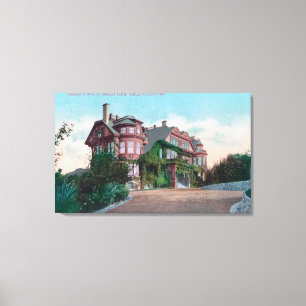 Buiten Uitzicht van FM Borax Smith Residence Canvas Afdruk