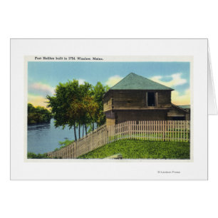 Buiten Uitzicht van Fort Halifax