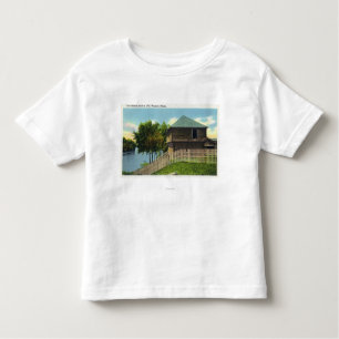 Buiten Uitzicht van Fort Halifax Kinder Shirts