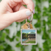 Buiten Uitzicht van Fort Halifax Sleutelhanger (Hand)