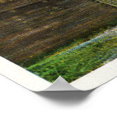 Buiten Uitzicht van Fort Weston en Block House Poster (Hoek)