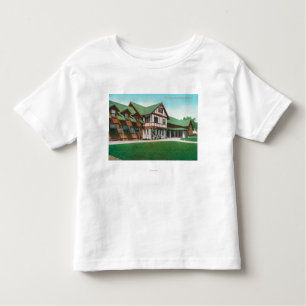 Buiten Uitzicht van Glen TavernSanta Paula, CA Kinder Shirts