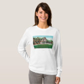 Buiten Uitzicht van Glen TavernSanta Paula, CA T-shirt (Voorkant volledig)