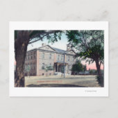 Buiten Uitzicht van Grammar SchoolRedding, CA Briefkaart (Voorkant)