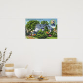 Buiten Uitzicht van Harriet Beecher Stowe's Poster (Keuken)