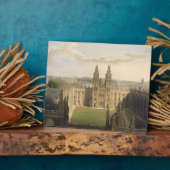 Buiten uitzicht van het All Souls College, genomen Fotoplaat (Zijkant)