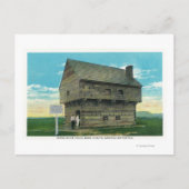 Buiten Uitzicht van het Blok van de Periode Briefkaart (Voorkant)