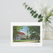 Buiten Uitzicht van het Boardman Hall en de Biblio Briefkaart (Staand voorkant)