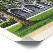 Buiten Uitzicht van het Boardman Hall en de Biblio Poster (Hoek)