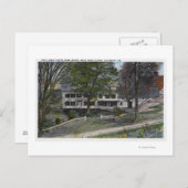 Buiten Uitzicht van het Boerderij van het Kiekenhu Briefkaart (Voorkant / Achterkant)