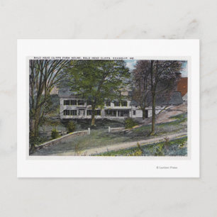 Buiten Uitzicht van het Boerderij van het Kiekenhu Briefkaart