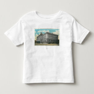 Buiten Uitzicht van het centrale spoorwegstation v Kinder Shirts