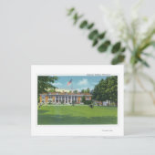 Buiten Uitzicht van het Colonnade-gebouw Briefkaart (Staand voorkant)