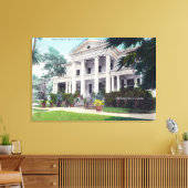 Buiten Uitzicht van het Commandant House, Navy Yar Canvas Afdruk (Insitu (Woonkamer))