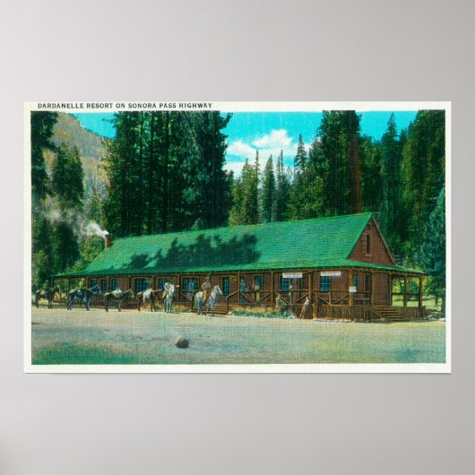 Buiten Uitzicht van het Dardanelle Resort Poster (Voorkant)